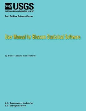 portada User Manual for Blossom Statistical Software (in English)