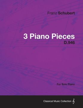 portada 3 piano pieces d.946 - for solo piano (en Inglés)