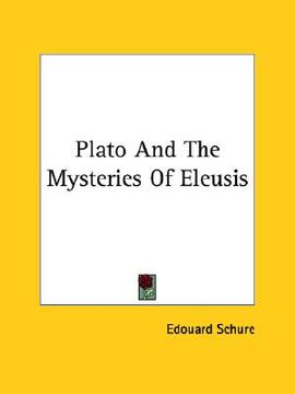 portada plato and the mysteries of eleusis (en Inglés)