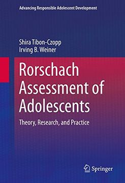 portada Rorschach Assessment of Adolescents: Theory, Research, and Practice (Advancing Responsible Adolescent Development)