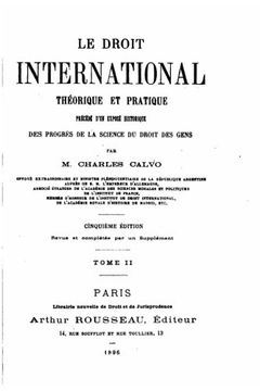 portada Le Droit International Théorique et Pratique - Tome II (French Edition)