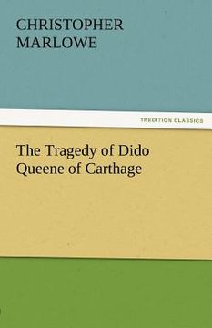 portada the tragedy of dido queene of carthage (en Inglés)