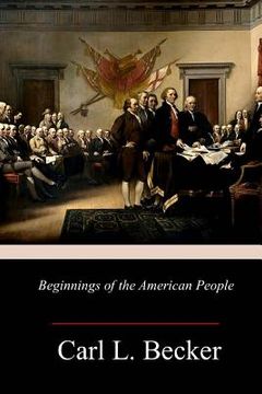 portada Beginnings of the American People (en Inglés)