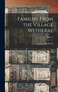 portada Families From the Village Wetheral; Suppl. 2 (en Inglés)