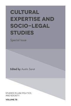 portada Cultural Expertise and Socio-Legal Studies: Special Issue: 78 (Studies in Law, Politics, and Society) (en Inglés)