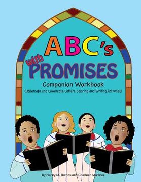 portada ABC's with Promises Companion Workbook: Uppercase and Lowercase Letters Coloring and Writing Activities (en Inglés)