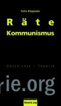 portada Rätekommunismus (en Alemán)