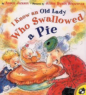 portada I Know an old Lady who Swallowed a pie (in English)