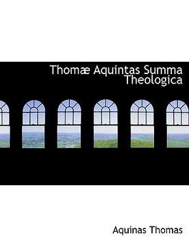 portada thom aquintas summa theologica (en Inglés)