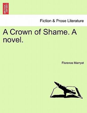 portada a crown of shame. a novel. (en Inglés)