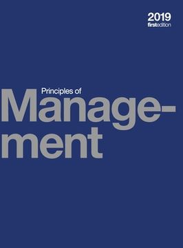 portada Principles of Management (hardcover, full color) (en Inglés)