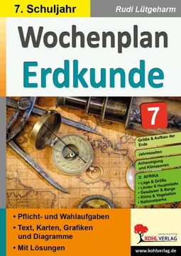 portada Wochenplan Erdkunde / Klasse 7 (en Alemán)