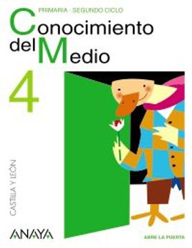 portada Abre la Puerta, Conocimiento del Medio, 4 Educación Primaria (Castilla y León)