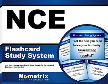 portada NCE Flashcard Study System: NCE Test Practice Questions & Exam Review for the National Counselor Examination (Cards)