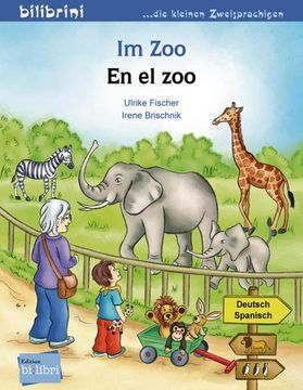 portada Im Zoo: Kinderbuch Deutsch-Spanisch (in Spanish)
