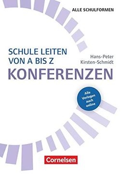portada Schulmanagement: Schule Leiten von a bis z - Konferenzen: Buch mit Kopiervorlagen Über Webcode 
