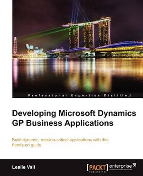 portada developing microsoft dynamics gp business applications (en Inglés)