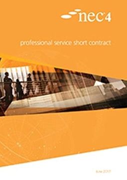portada Nec4: Professional Service Short Contract (in English)