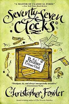 portada Seventy-Seven Clocks (Peculiar Crimes Unit Mysteries (Bantam Paperback)) (en Inglés)