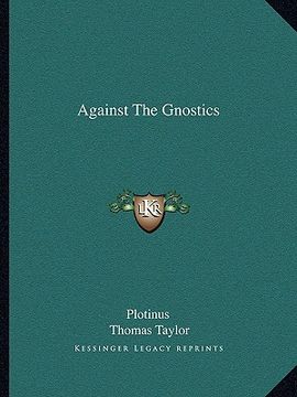 portada against the gnostics (en Inglés)