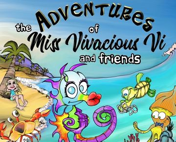 portada The Adventures of Miss Vivacious Vi and Friends: The Predicament in the Bay (en Inglés)