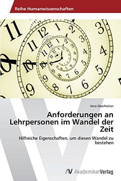 portada Anforderungen an Lehrpersonen im Wandel der Zeit (in German)