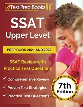 portada Ssat Upper Level Prep Book 2021 and 2022: Ssat Review With Practice Test Questions [7Th Edition] (in English)