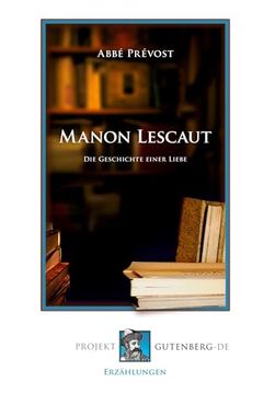 portada Manon Lescaut. (in German)