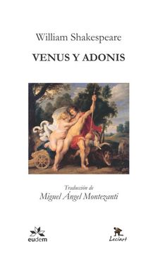 portada Venus y Adonis