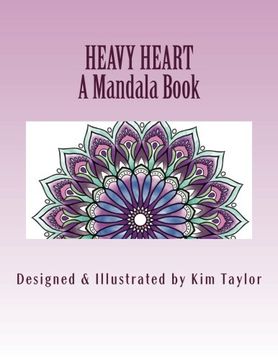 portada Heavy Heart book: A mandala book