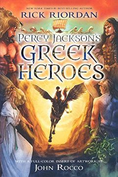 portada Percy Jackson's Greek Heroes (Turtleback School & Library Binding Edition)