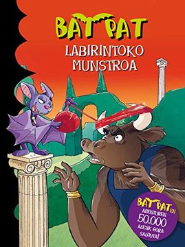 portada LABIRINTOKO MUNSTROA (Bat Pat) (Basque Edition)