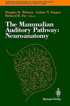 portada the mammalian auditory pathway: neuroanatomy