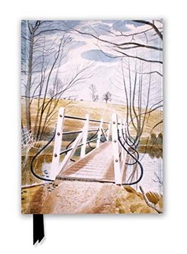 portada Eric Ravilious: Iron Bridge at Ewenbridge (Foiled Journal) (Flame Tree Nots) (en Inglés)