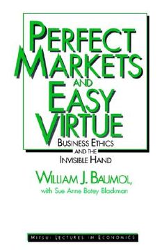 portada perfect markets and easy virtue (en Inglés)