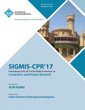 portada Sigmis-Cpr '17: Computers and People Research Conference (in English)