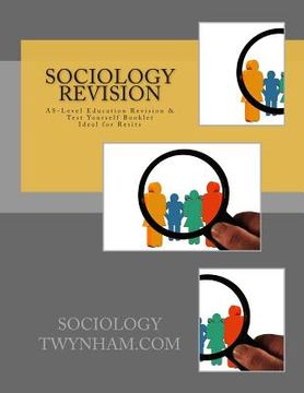 portada Sociology Revision AS-Level Education Revision & Test Yourself Booklet Ideal for Resits (en Inglés)