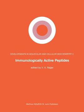 portada Immunologically Active Peptides (en Inglés)