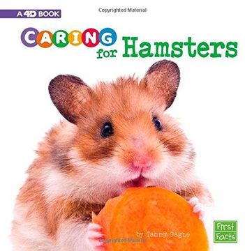 portada Caring for Hamsters: A 4D Book (Paperback) (en Inglés)