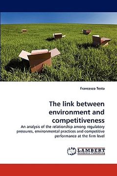 portada the link between environment and competitiveness (en Inglés)