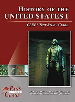 portada History of the United States i Clep Test Study Guide (en Inglés)