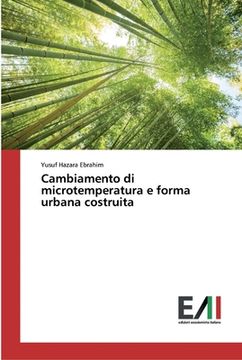 portada Cambiamento di microtemperatura e forma urbana costruita (en Italiano)