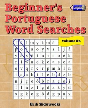 portada Beginner's Portuguese Word Searches - Volume 6 (Portuguese Edition)