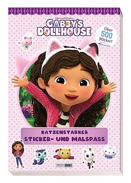portada Gabby's Dollhouse: Katzenstarker Sticker- und Malspaß (en Alemán)