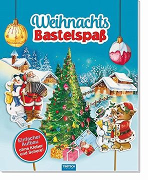 portada Weihnachts-Bastelspass: Einfacher Aufbau Ohne Kleber und Schere, ve: 5 (en Alemán)