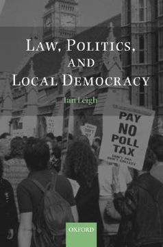 portada law, politics, and local democracy (en Inglés)