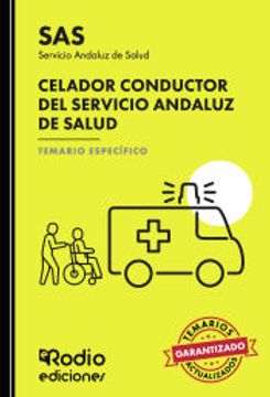 portada Celador Conductor del Servicio Andaluz de Salud sas 2023. Temario Especifico (in Spanish)