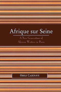 portada afrique sur seine: a new generation of african writers in paris (in English)