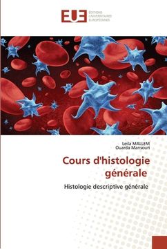 portada Cours d'histologie générale (en Francés)