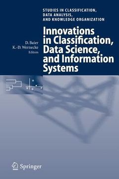 portada innovations in classification, data science, and information systems: proceedings of the 27th annual conference of the gesellschaft f r klassifikation